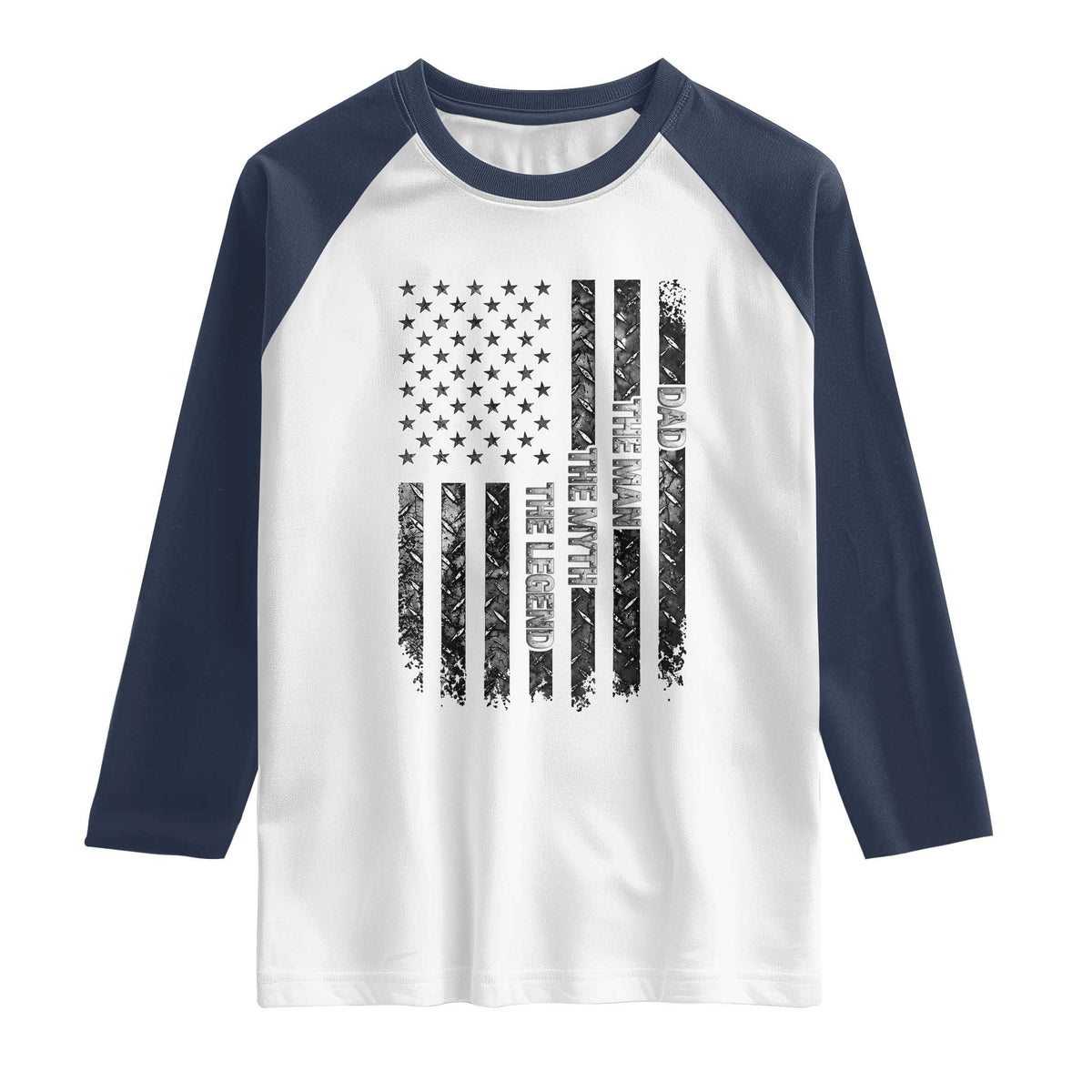 Dad The Man The Myth The Legend Raglan Shirt Proud American Welder Gift
