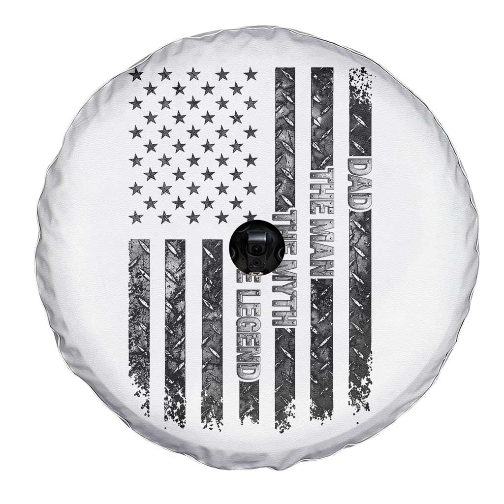 Dad The Man The Myth The Legend Spare Tire Cover Proud American Welder Gift TS12 Print Your Wear