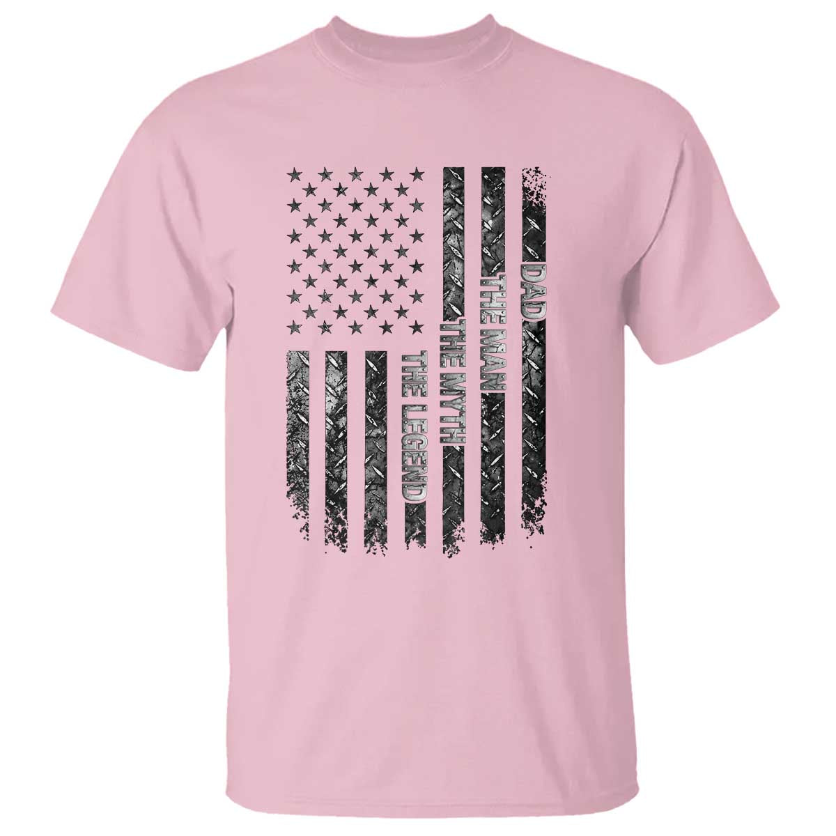 Dad The Man The Myth The Legend T Shirt Proud American Welder Gift TS12 Light Pink Print Your Wear