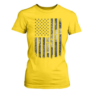 Dad The Man The Myth The Legend T Shirt For Women Proud American Welder Gift TS12 Daisy Print Your Wear