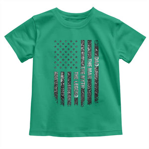 Dad The Man The Myth The Legend Toddler T Shirt Proud American Welder Gift