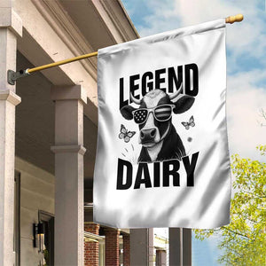 Legend Dairy Garden Flag Funny Farmer Milk Joke Cow TS12 Print Your Wear