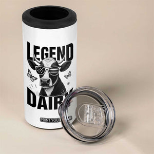 Legend Dairy 4 in 1 Can Cooler Tumbler Funny Farmer Milk Joke Cow TS12 Print Your Wear
