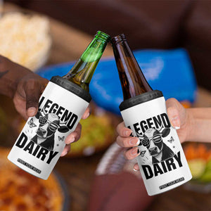 Legend Dairy 4 in 1 Can Cooler Tumbler Funny Farmer Milk Joke Cow TS12 Print Your Wear