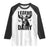 Legend Dairy Raglan Shirt Funny Farmer Milk Joke Cow TS12 White Black Print Your Wear
