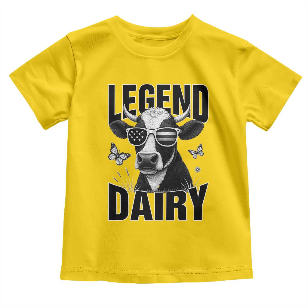 Legend Dairy Toddler T Shirt Funny Farmer Milk Joke Cow TS12 Daisy Print Your Wear