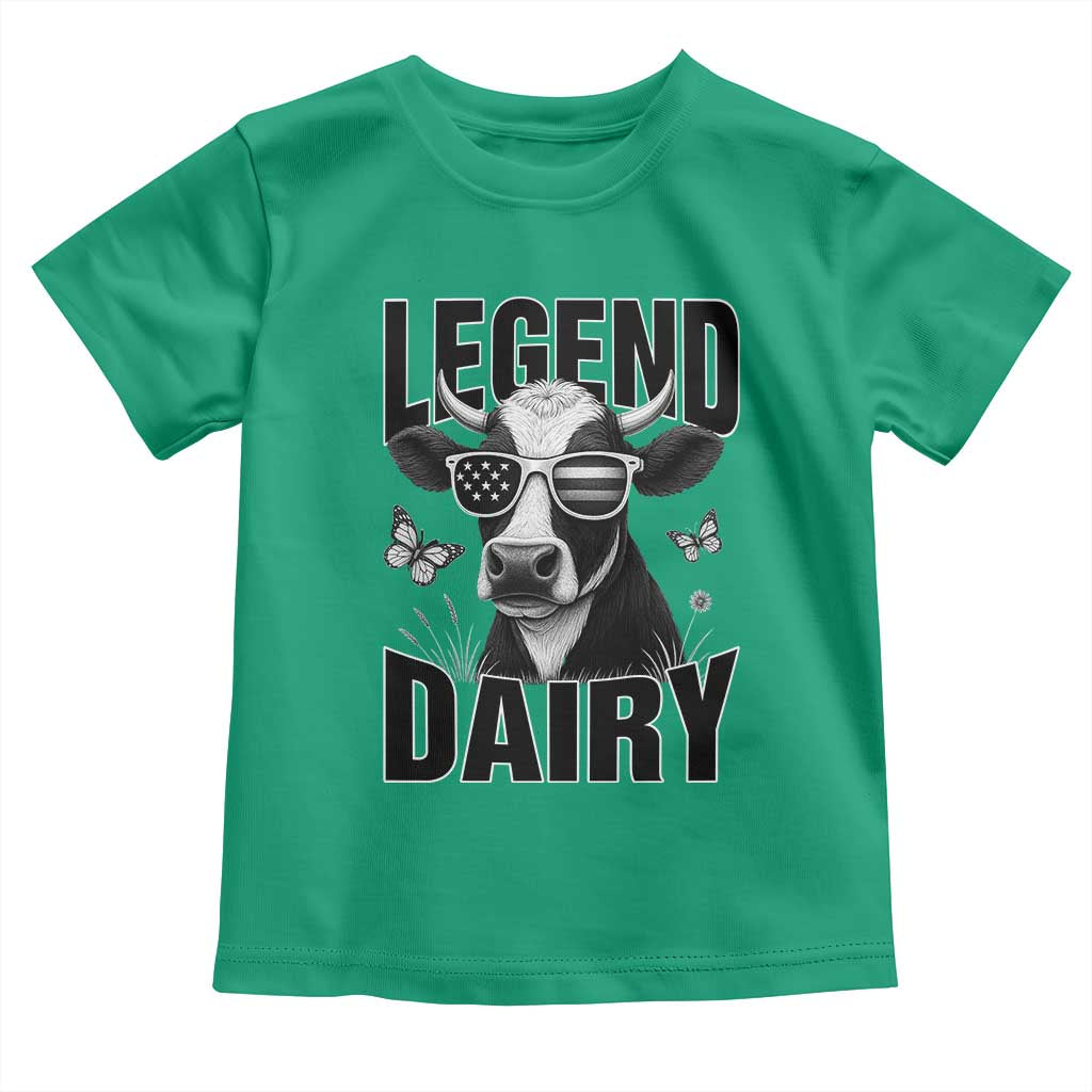 Legend Dairy Toddler T Shirt Funny Farmer Milk Joke Cow TS12 Irish Green Print Your Wear
