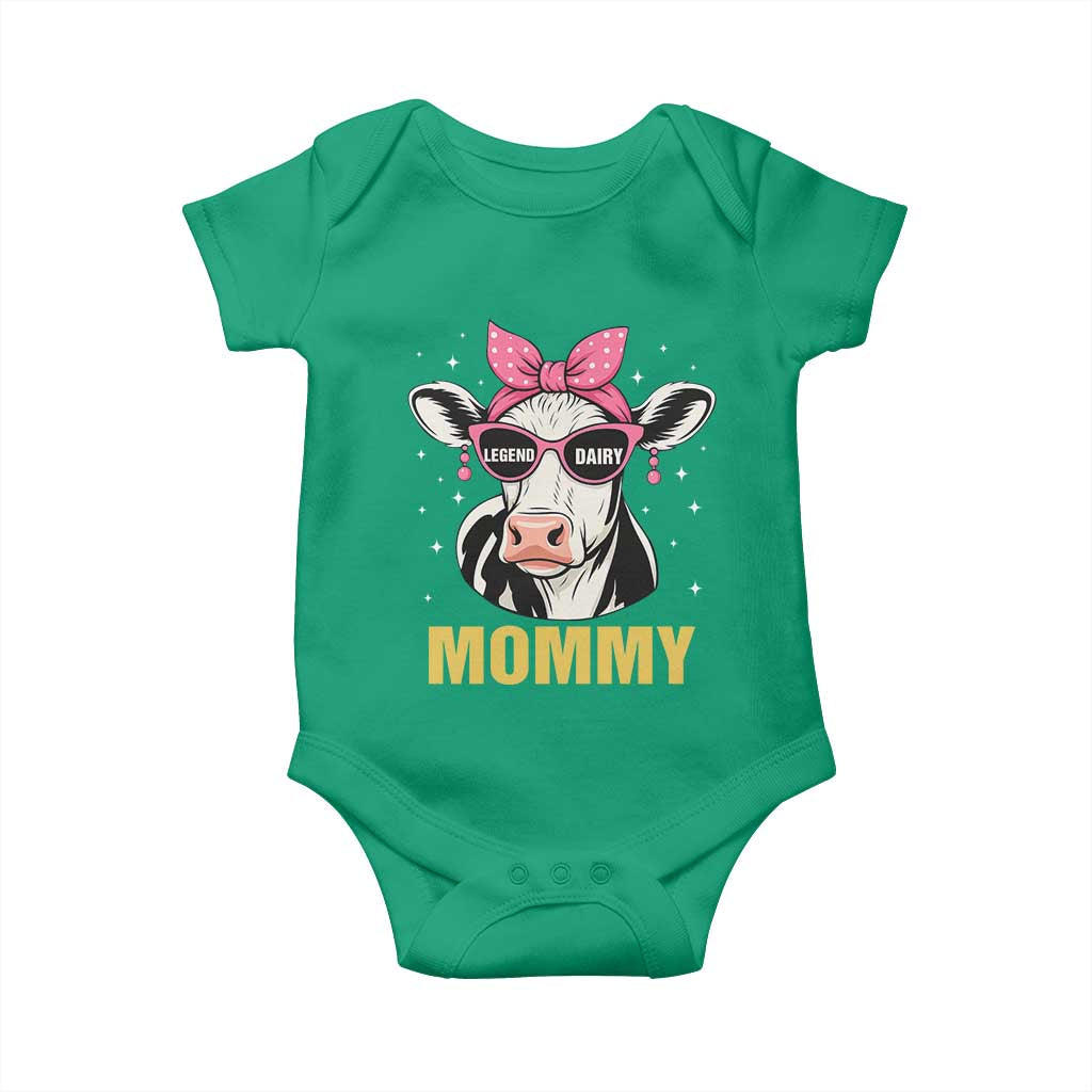 Legend Dairy Mommy Baby Onesie Funny Farmer Milk Joke Cow Mothers Day TS12 Irish Green Print Your Wear