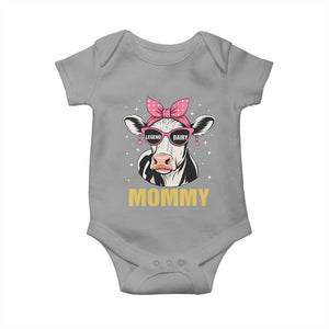 Legend Dairy Mommy Baby Onesie Funny Farmer Milk Joke Cow Mothers Day TS12 Sport Gray Print Your Wear