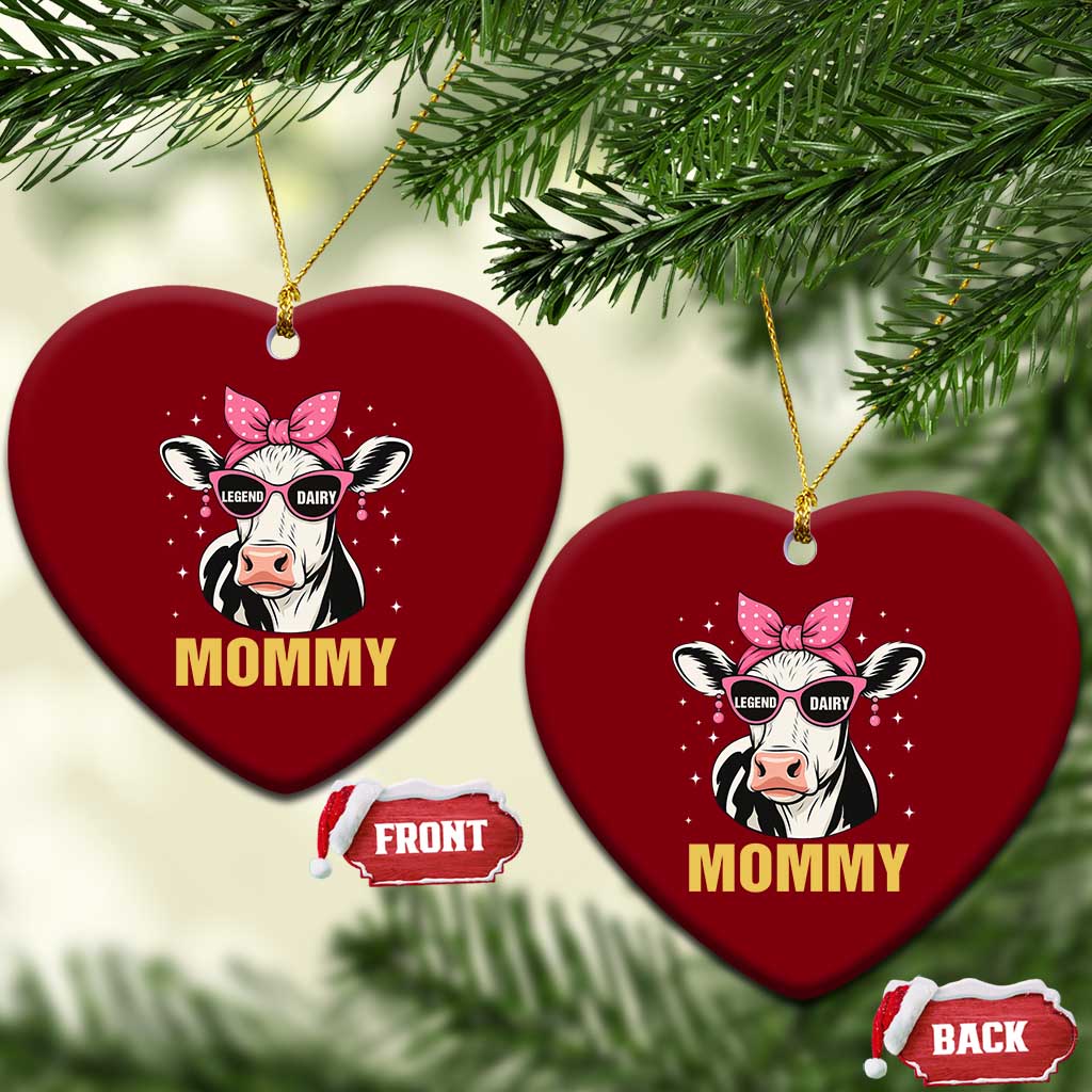 Legend Dairy Mommy Ceramic Ornament Funny Farmer Milk Joke Cow Mothers Day TS12 Print Your Wear