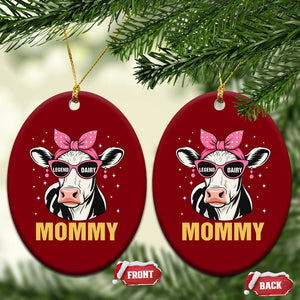 Legend Dairy Mommy Ceramic Ornament Funny Farmer Milk Joke Cow Mothers Day TS12 Print Your Wear