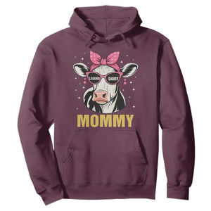 Legend Dairy Mommy Hoodie Funny Farmer Milk Joke Cow Mothers Day TS12 Maroon Print Your Wear