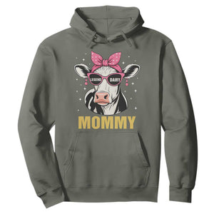 Legend Dairy Mommy Hoodie Funny Farmer Milk Joke Cow Mothers Day TS12 Military Green Print Your Wear