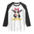Legend Dairy Mommy Raglan Shirt Funny Farmer Milk Joke Cow Mothers Day TS12 White Black Print Your Wear