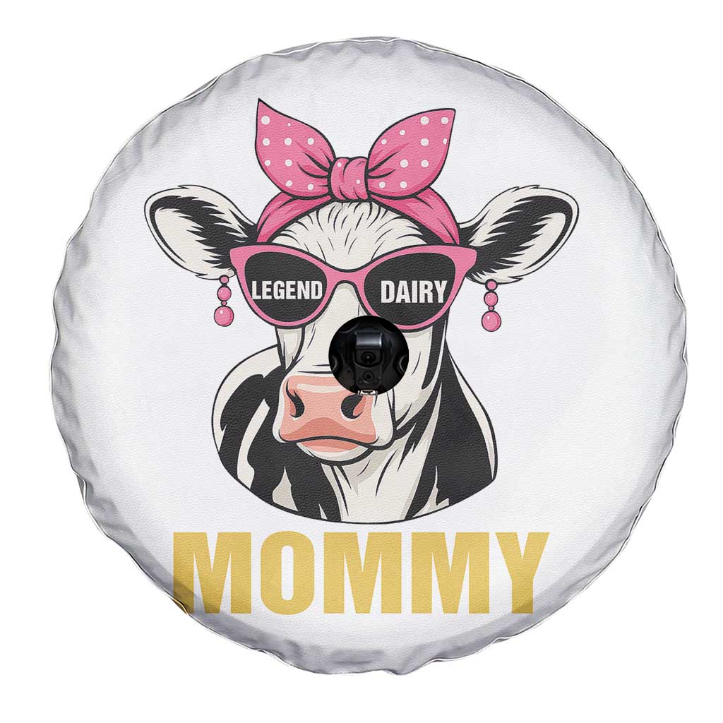 Legend Dairy Mommy Spare Tire Cover Funny Farmer Milk Joke Cow Mothers Day TS12 Print Your Wear