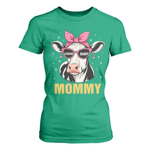 Legend Dairy Mommy T Shirt For Women Funny Farmer Milk Joke Cow Mothers Day TS12 Irish Green Print Your Wear