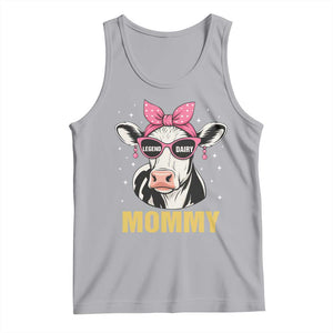 Legend Dairy Mommy Tank Top Funny Farmer Milk Joke Cow Mothers Day TS12 Athletic Heather Print Your Wear
