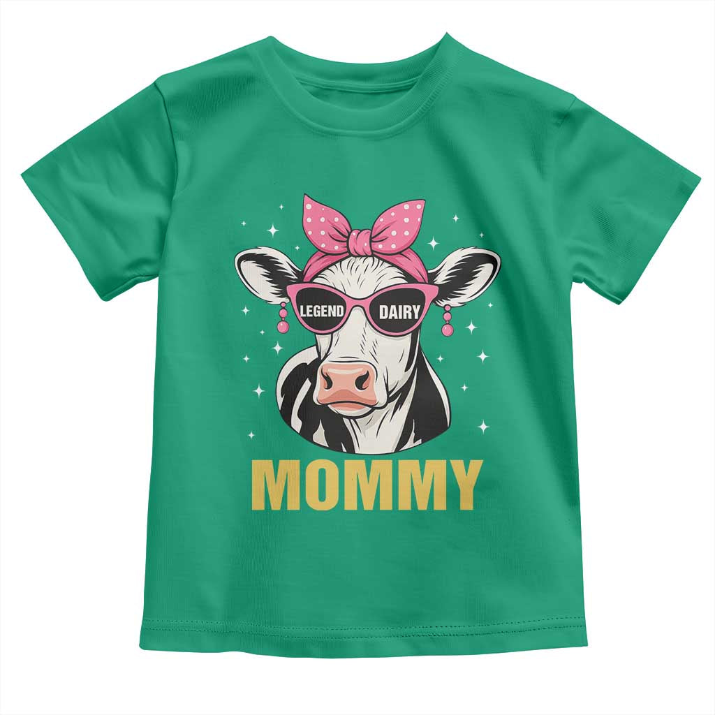 Legend Dairy Mommy Toddler T Shirt Funny Farmer Milk Joke Cow Mothers Day TS12 Irish Green Print Your Wear