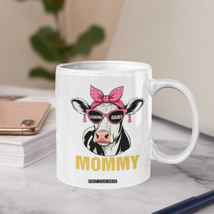 Legend Dairy Mommy Coffee Mug Funny Farmer Milk Joke Cow Mothers Day TS12 Print Your Wear