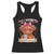 Easily Distracted By Cow And Coffee Racerback Tank Top Funny Highland Cow TS12 Black Print Your Wear