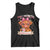 Easily Distracted By Cow And Coffee Tank Top Funny Highland Cow TS12 Black Print Your Wear