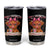 Easily Distracted By Cow And Coffee Tumbler Cup Funny Highland Cow TS12 Black Print Your Wear