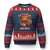 Funny Highland Cow Patriotic Ugly Christmas Sweater Moo Rica USA Flag Cow Farmer TS12 Navy Red Print Your Wear