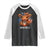 Funny Highland Cow Patriotic Raglan Shirt Moo Rica USA Flag Cow Farmer TS12 Black White Print Your Wear