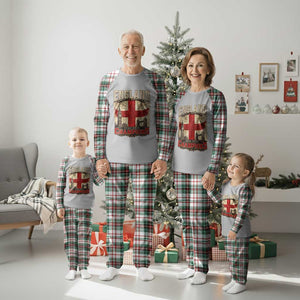Vintage England Champions Plaid Pajama Set Proud Football Fan Heritage TS12 Christmas Plaid Print Your Wear