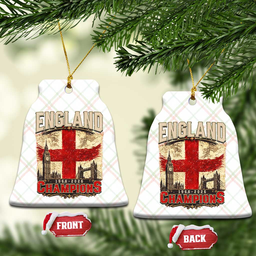 Vintage England Champions Ceramic Ornament Proud Football Fan Heritage TS12 Print Your Wear