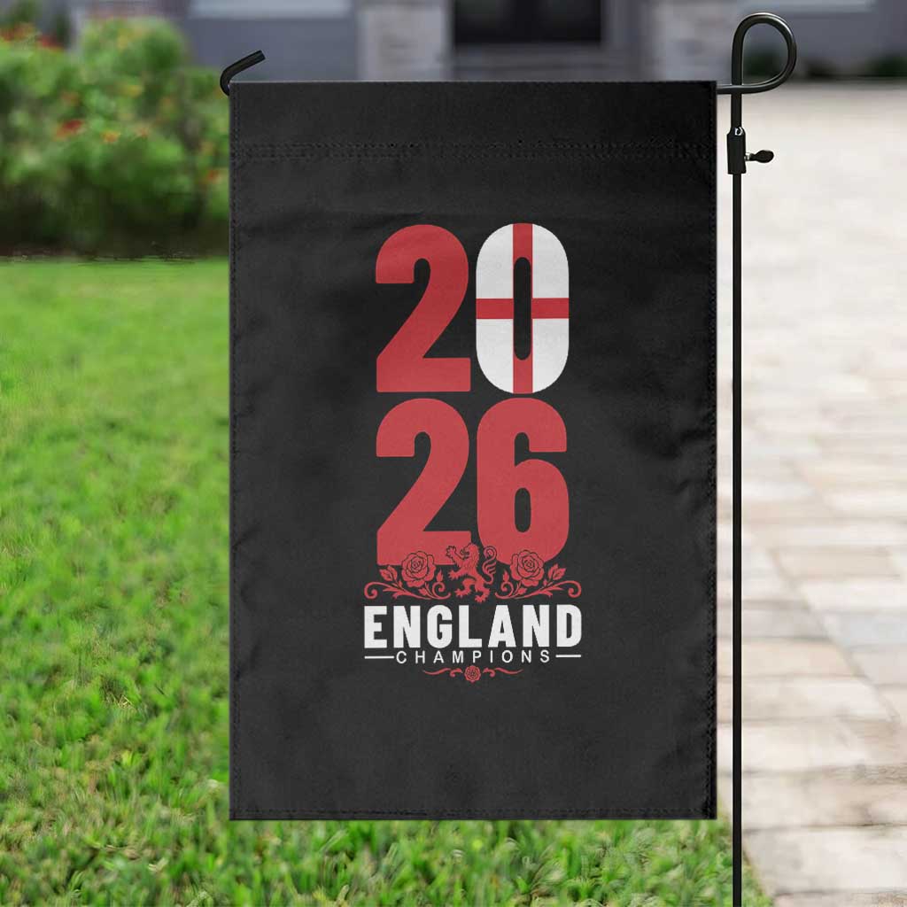 Vintage England Champions Garden Flag Football Supporter Graphic TS12 Print Your Wear