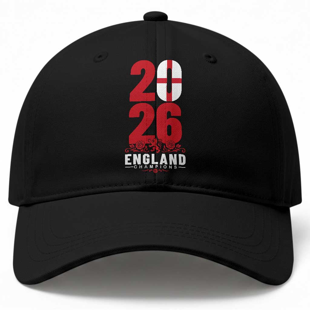 Vintage England Champions Baseball Cap Football Supporter Graphic TS12 Print Your Wear