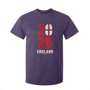 Vintage England Champions T Shirt For Kid Football Supporter Graphic TS12 Purple Print Your Wear