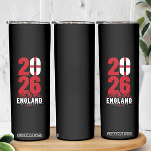 Vintage England Champions Skinny Tumbler Football Supporter Graphic TS12 Print Your Wear