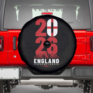 Vintage England Champions Spare Tire Cover Football Supporter Graphic TS12 Black Print Your Wear