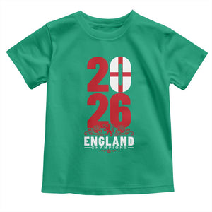 Vintage England Champions Toddler T Shirt Football Supporter Graphic TS12 Irish Green Print Your Wear