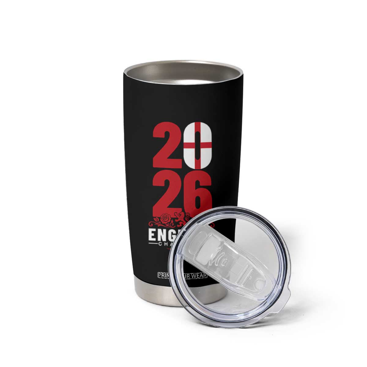 Vintage England Champions Tumbler Cup Football Supporter Graphic TS12 Print Your Wear