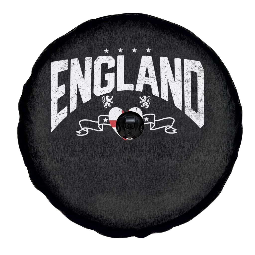 England Flag Heart Spare Tire Cover Patriotic English Pride Graphic Gift TS12 Print Your Wear