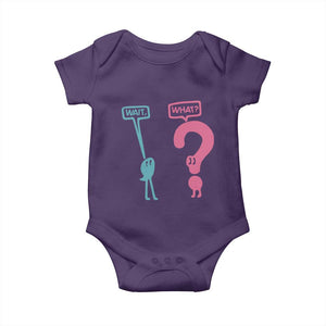 Wait What Grammar English Teacher Baby Onesie Funny Punctuation Gift