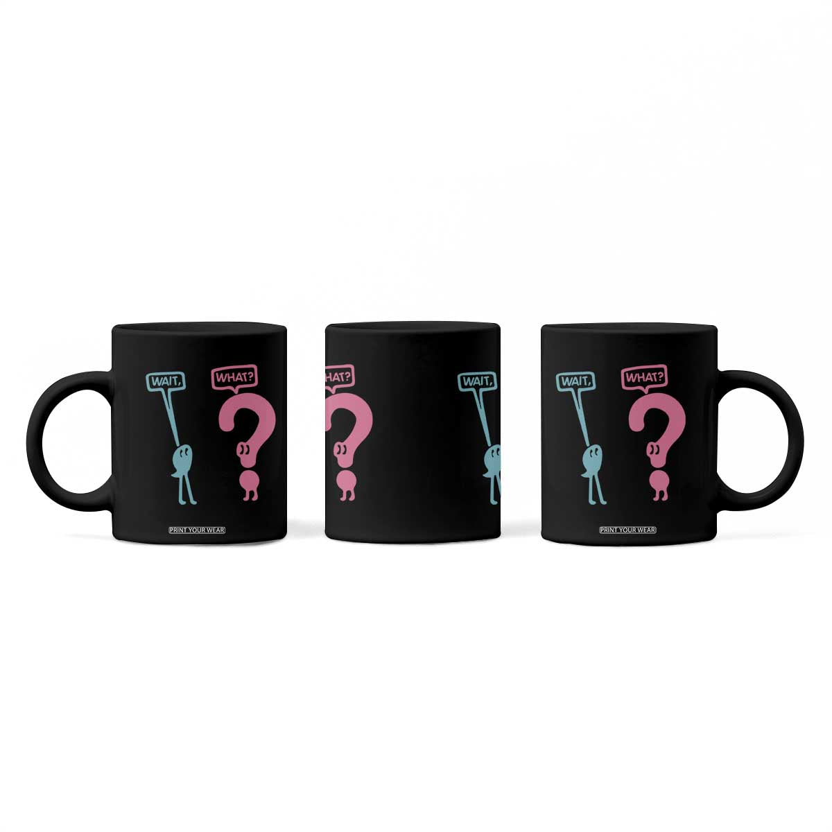 Wait What Grammar English Teacher Coffee Mug Funny Punctuation Gift