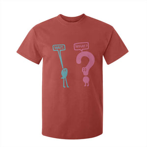 Wait What Grammar English Teacher T Shirt For Kid Funny Punctuation Gift