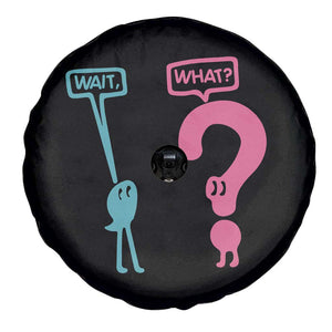 Wait What Grammar English Teacher Spare Tire Cover Funny Punctuation Gift