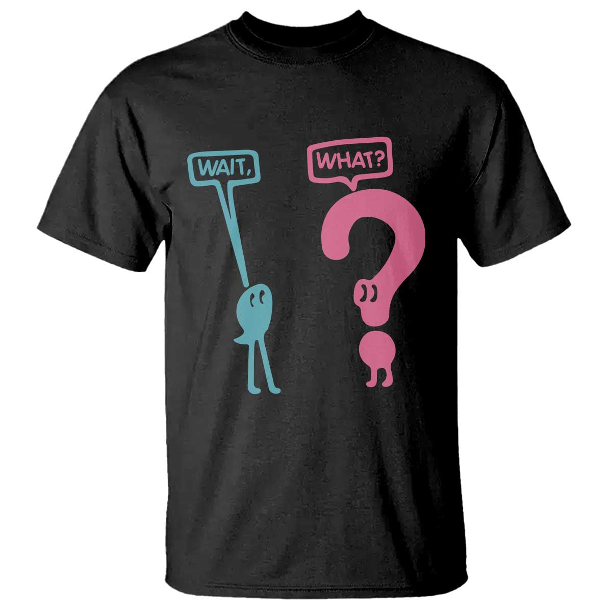 Wait What Grammar English Teacher T Shirt Funny Punctuation Gift