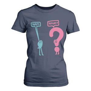 Wait What Grammar English Teacher T Shirt For Women Funny Punctuation Gift