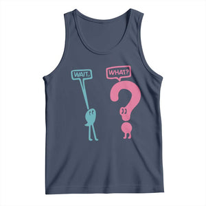 Wait What Grammar English Teacher Tank Top Funny Punctuation Gift
