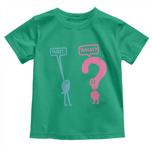 Wait What Grammar English Teacher Toddler T Shirt Funny Punctuation Gift