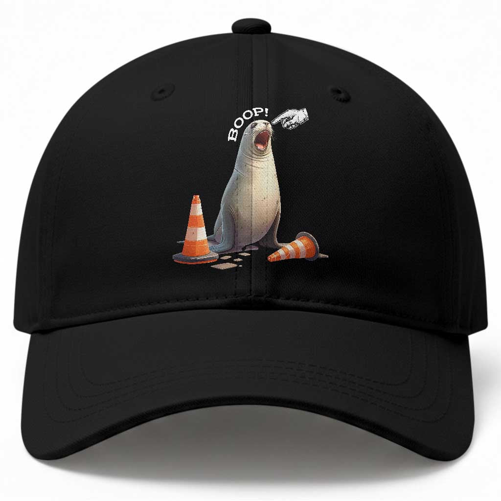 Funny Neil The Seal Boop Baseball Cap Viral Cute Seal Lover Gift TS12 Print Your Wear