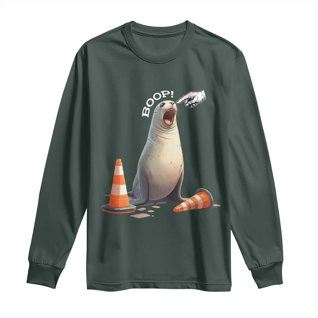 Funny Neil The Seal Boop Long Sleeve Shirt Viral Cute Seal Lover Gift