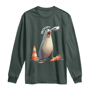 Funny Neil The Seal Boop Long Sleeve Shirt Viral Cute Seal Lover Gift
