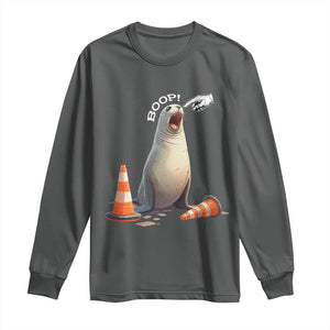 Funny Neil The Seal Boop Long Sleeve Shirt Viral Cute Seal Lover Gift